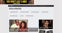 Desktop Screenshot of nollywoodscene.com