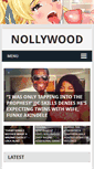 Mobile Screenshot of nollywoodscene.com